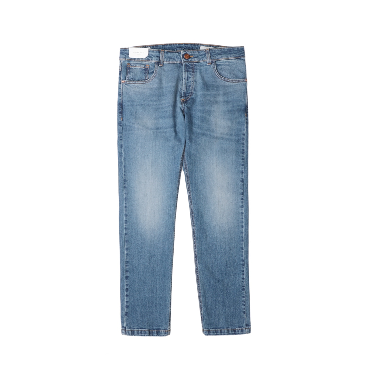 entre amis アントレアミ ボタンフライジーンズ/5 TK DENIM CORTO【大きいサイズあり】 メンズ