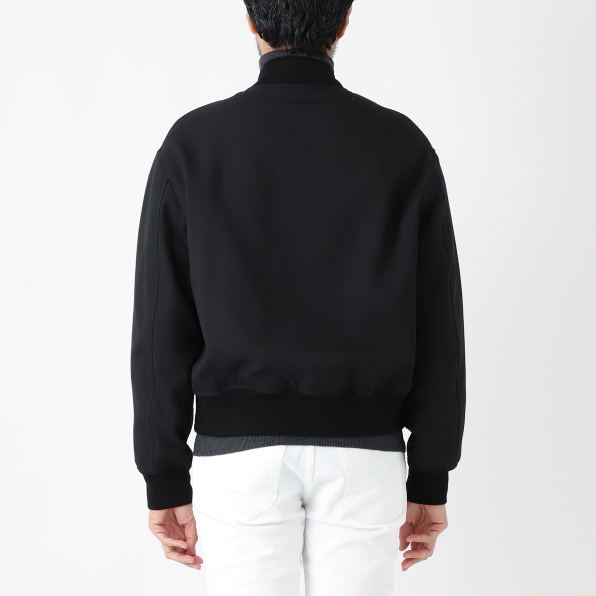 ジルサンダープラス　コットンブルゾン JIL SANDER +（ジルサンダープラス）ミリタリーブルゾン 黒