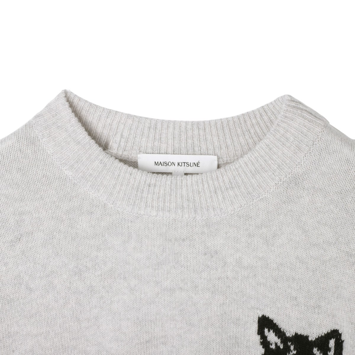 アウトレット】MAISON KITSUNE メゾンキツネ クルーネックニット/FOX 