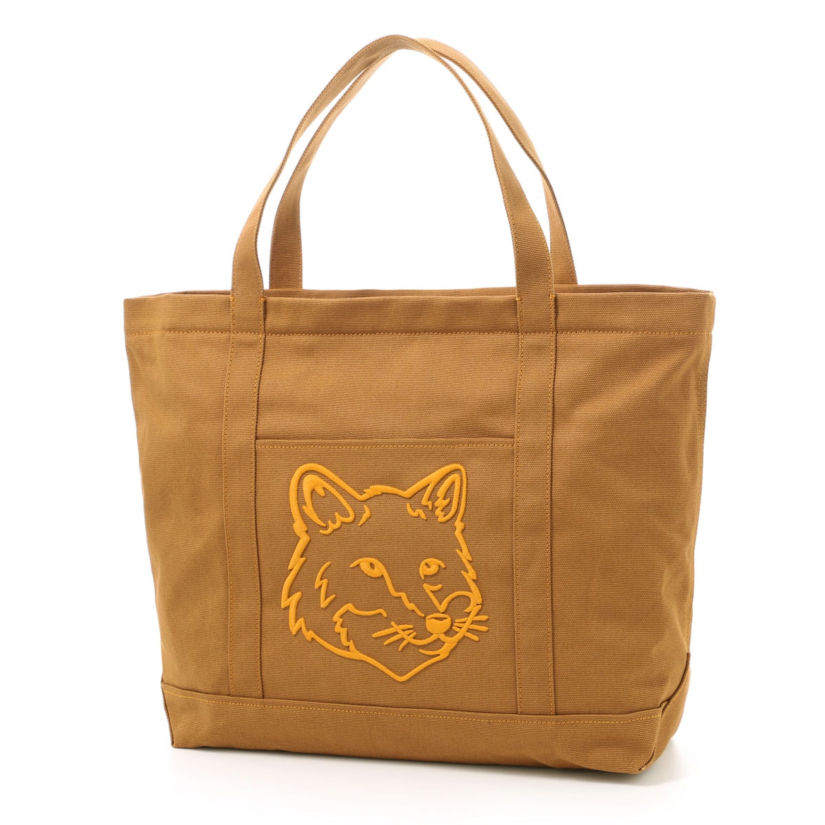 【タイムセール】MAISON KITSUNE メゾンキツネ トートバッグ/BOLD FOX HEAD CLASSIC TOTE BAG