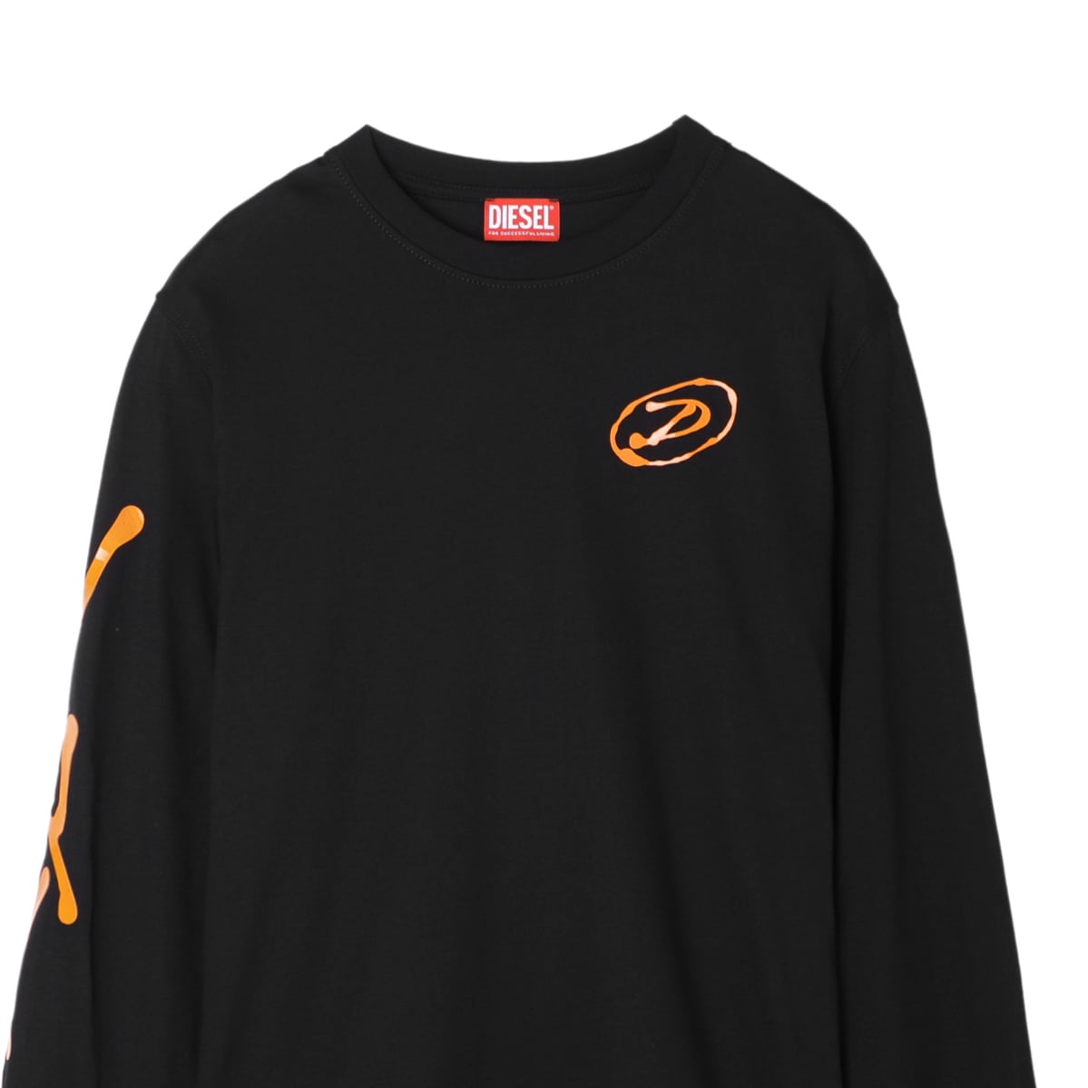 アウトレット】【ラスト1点】DIESEL ディーゼル クルーネック 長袖T