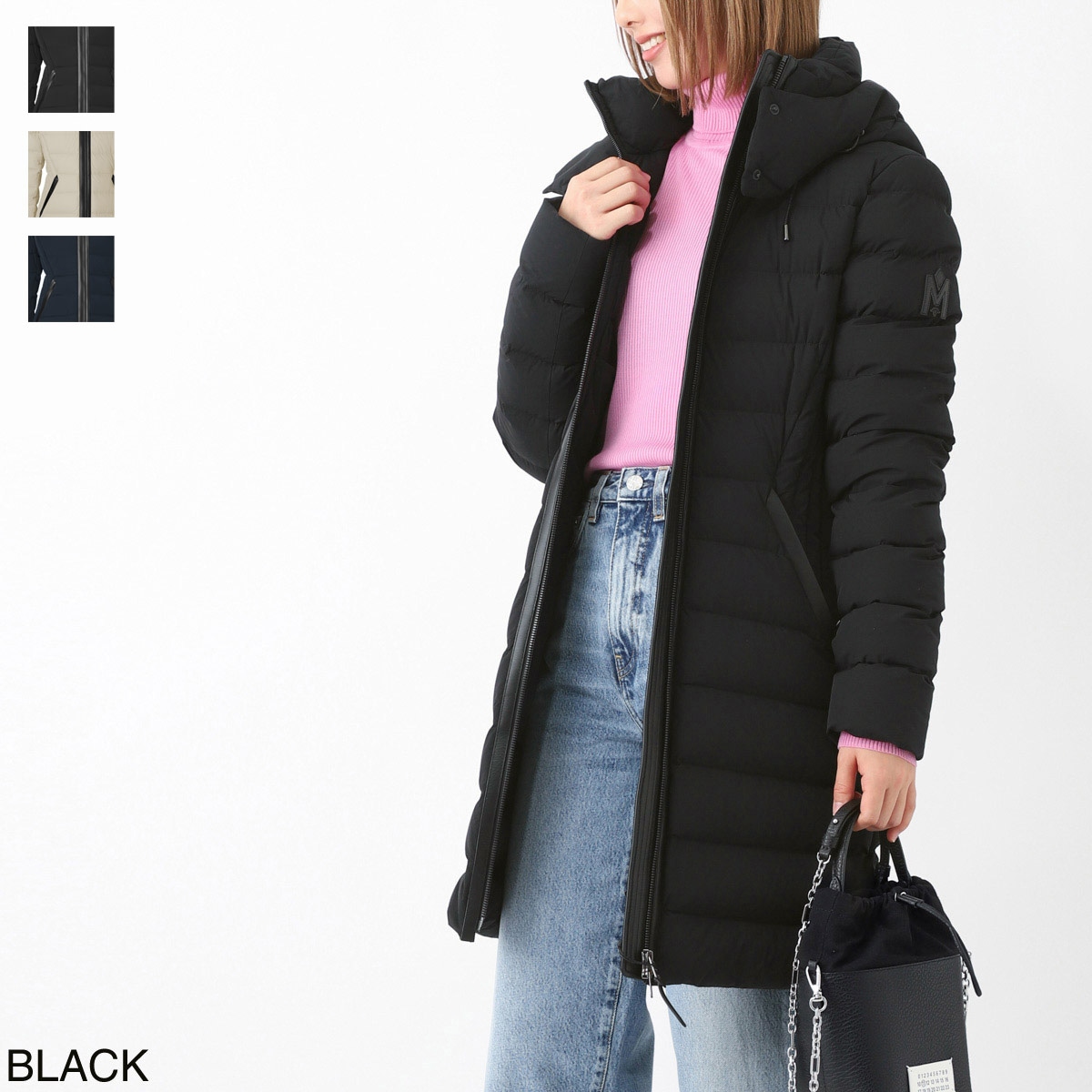 【美品】MACKAGEマッカージュFARREN ロング　ダウンコート XS MACKAGE マッカージュ ダウンコート/FARREN ファレン レディース