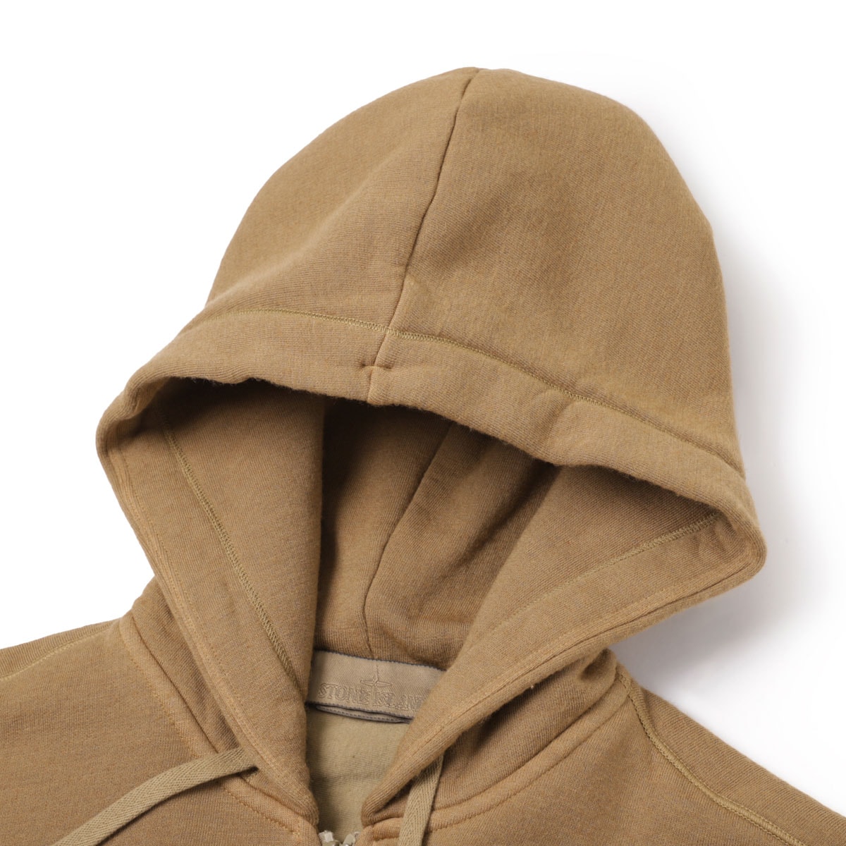STONE  ゴーストピース　パーカー フーディー ベージュ系 アウトレット】【ラスト1点】STONE ISLAND ストーンアイランド ジップ