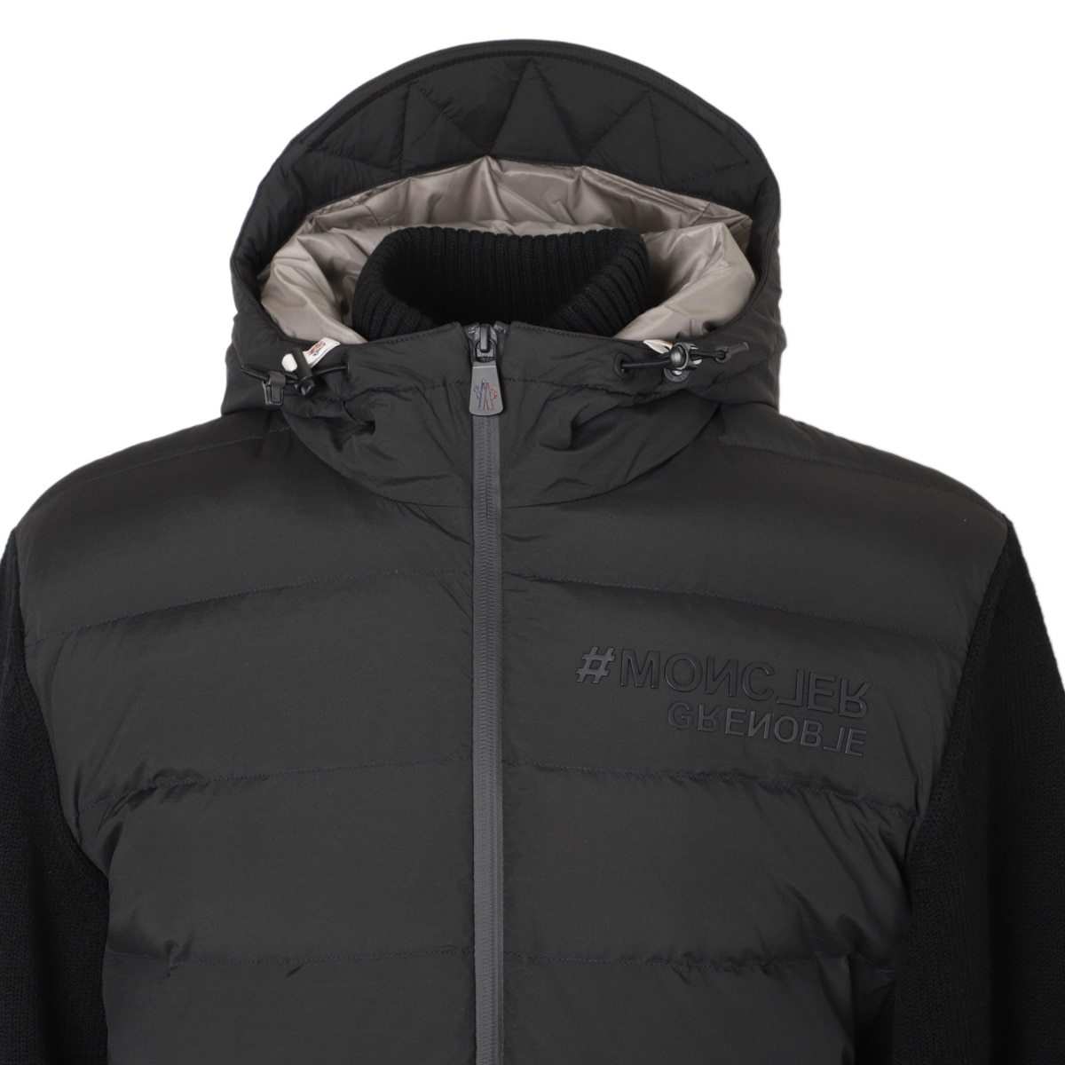 【タイムセール TOPS】MONCLER GRENOBLE モンクレール グルノーブル ダウン切り替え ジップアップ カーディガン メンズ