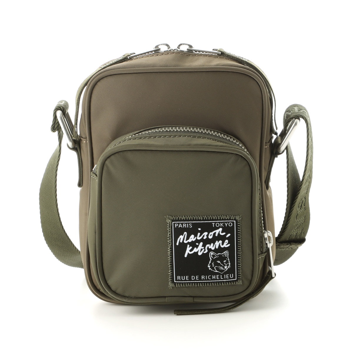 MAISON KITSUNEメゾンキツネ ボディバッグメンズ [並行輸入品] MAISON KITSUNE メゾンキツネ バッグ ボディバッグ ベルトバッグ