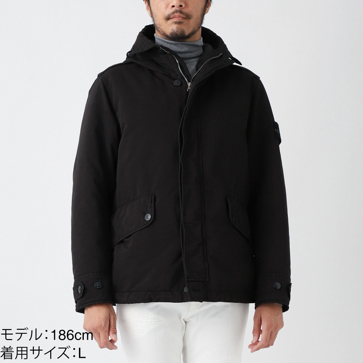 アウトレット】【ラスト1点】STONE ISLAND ストーンアイランド ダウン