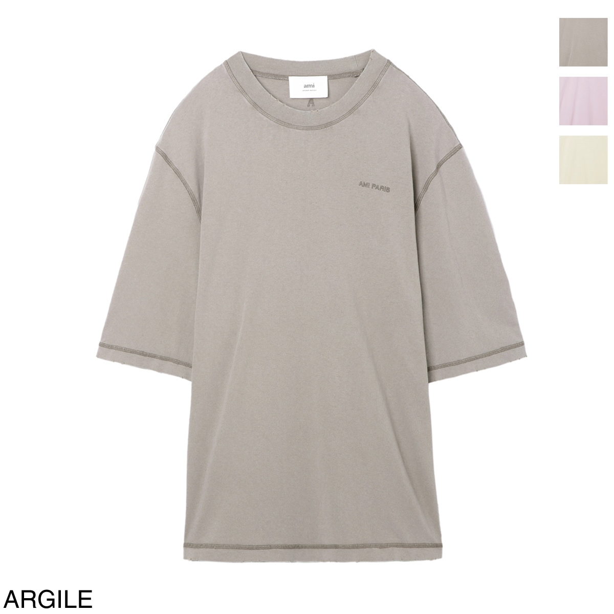 AMI PARIS アミ パリス クルーネックTシャツ