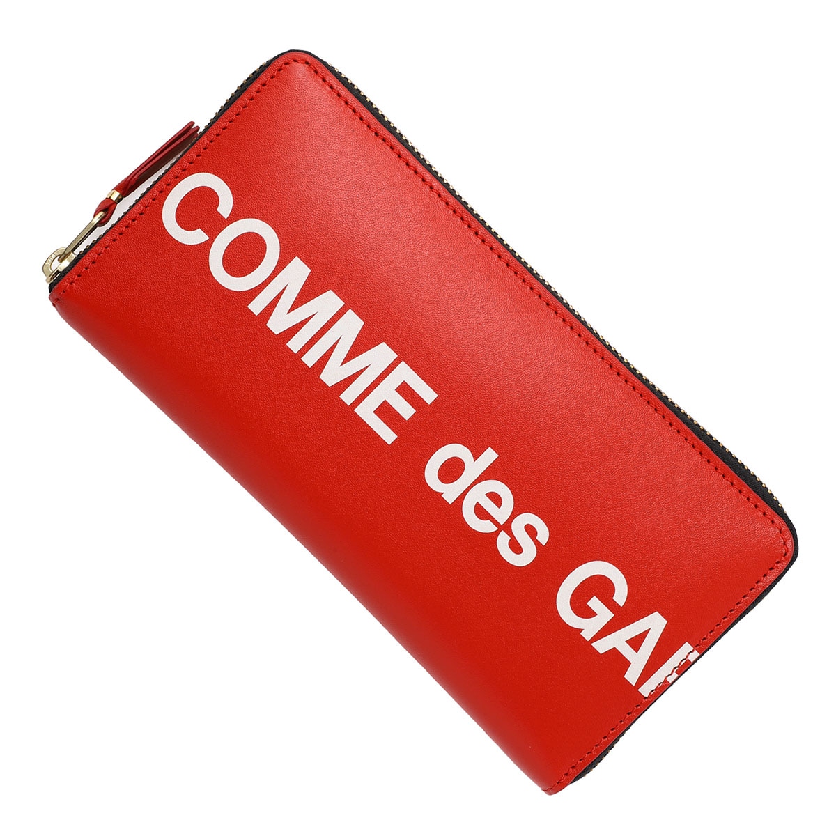 COMME des GARCONS コム デ ギャルソン ラウンドファスナー長財布 小銭入れ付き/ロングウォレット/Huge Logo