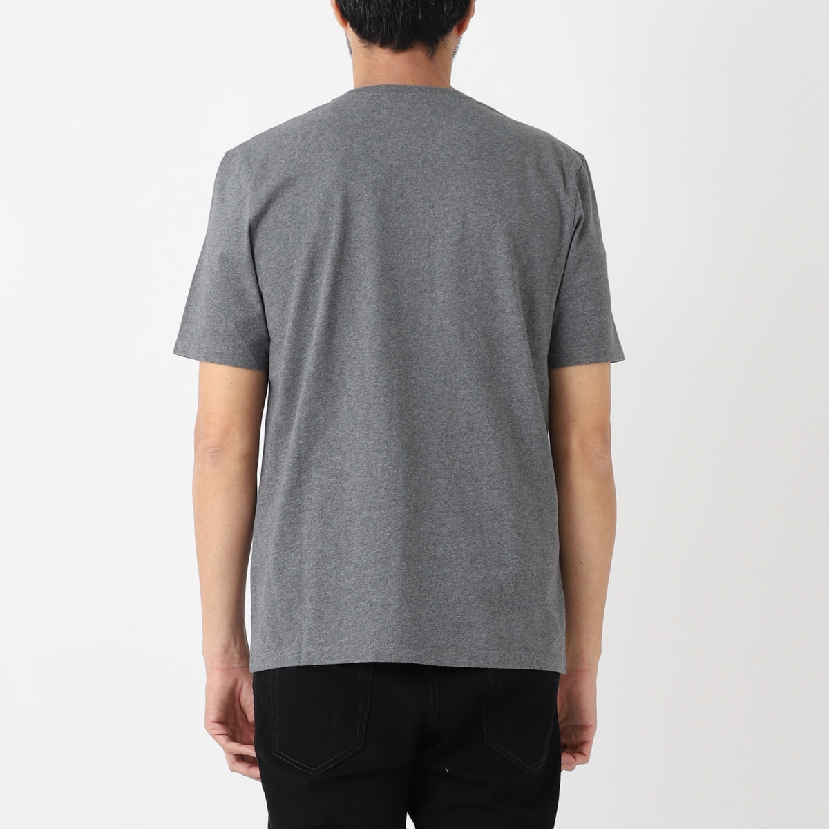 【アウトレット】『ネコポス対応(1点まで)』MAISON KITSUNE メゾンキツネ クルーネックTシャツ/FOX HEAD PATCH REGULAR TEE SHIRT メンズ