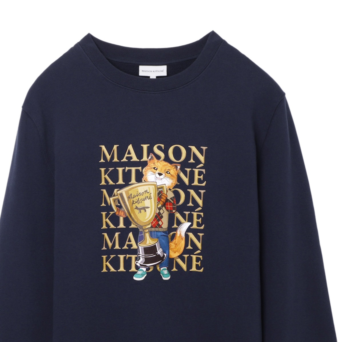 MAISON KITSUNE メゾンキツネ スウェット/FOX CHAMPION REGULAR