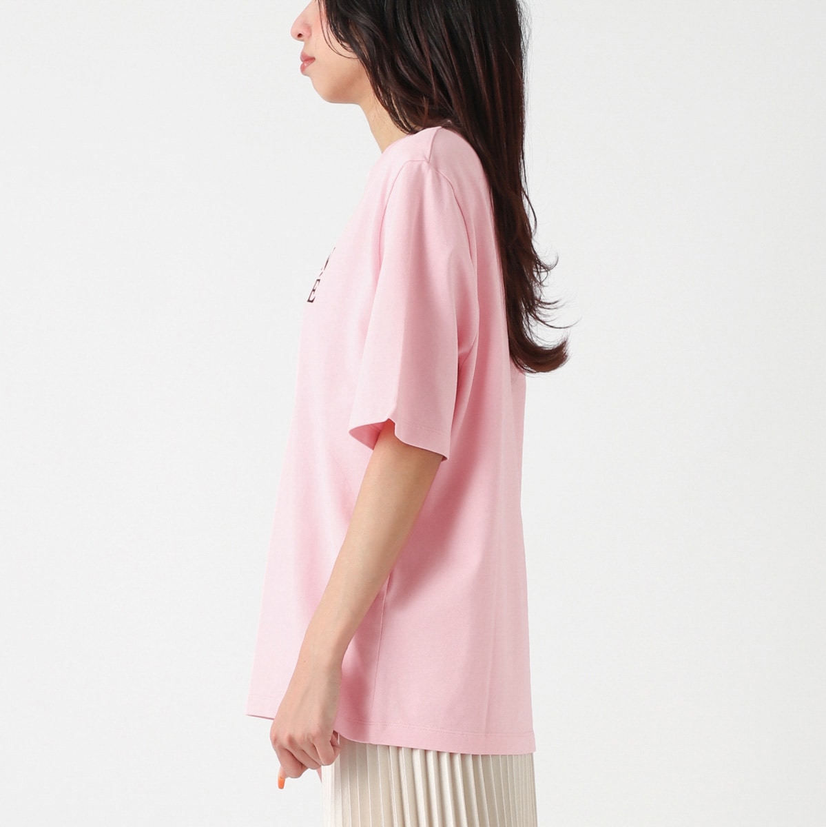 【アウトレット】『ネコポス対応(1点まで)』MAISON KITSUNE メゾンキツネ クルーネックTシャツ/MAISON KITSUNE FLOWERS COMFORT TEE-SHIRT レディース