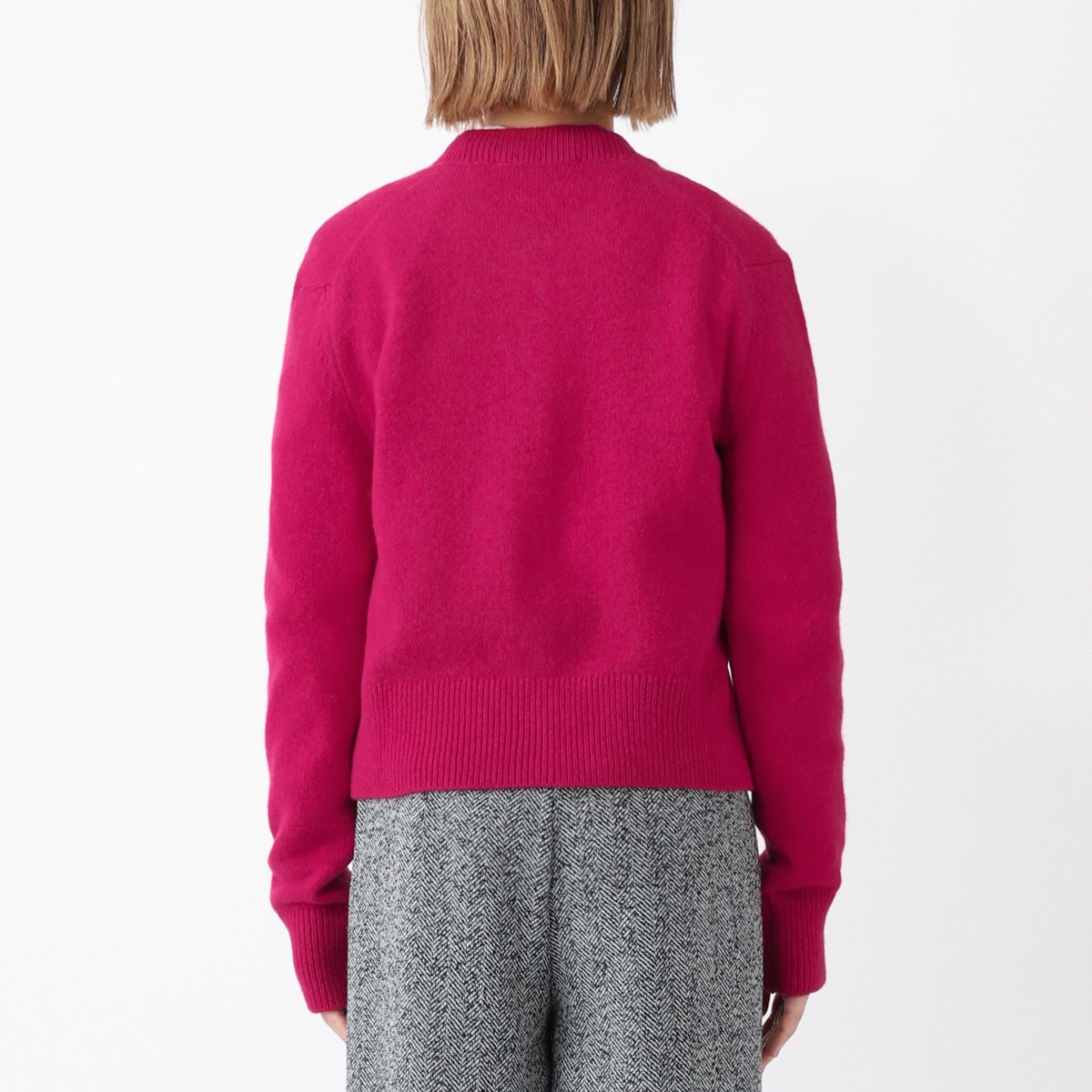 MAISON KITSUNE メゾンキツネ カーディガン/BABY FOX PATCH FITTED CARDIGAN レディース