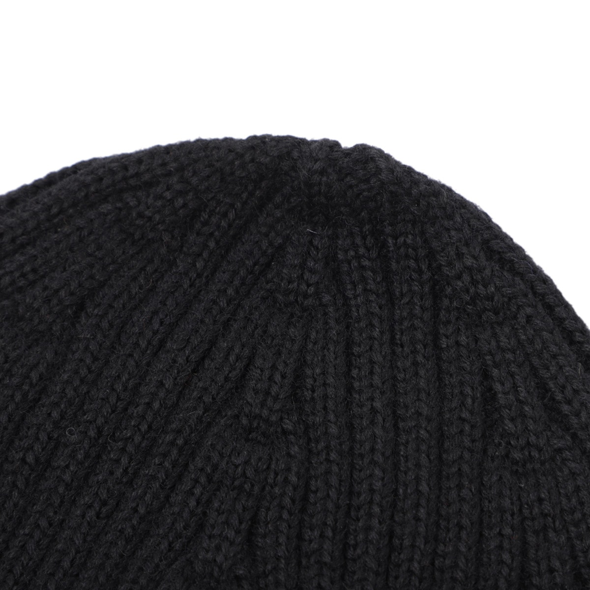 MAISON KITSUNE メゾンキツネ ニットキャップ/ビーニー/BOLD FOX HEAD PATCH RIBBED BEANIE