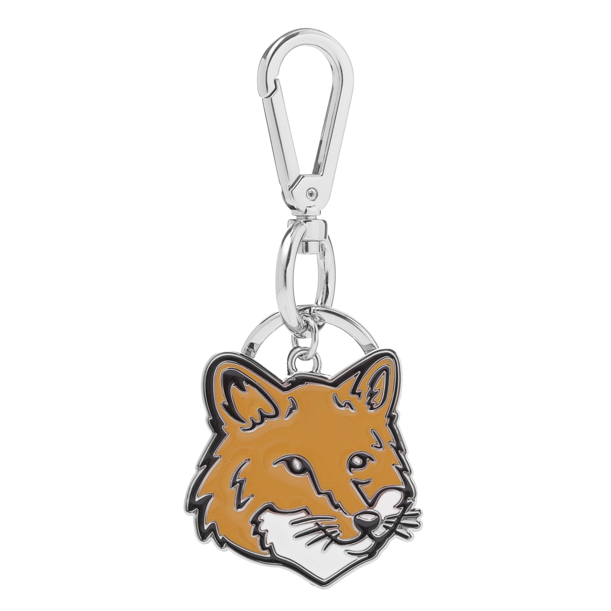 【アウトレット】MAISON KITSUNE メゾンキツネ キーリング/BOLD FOX HEAD METAL KEYRING