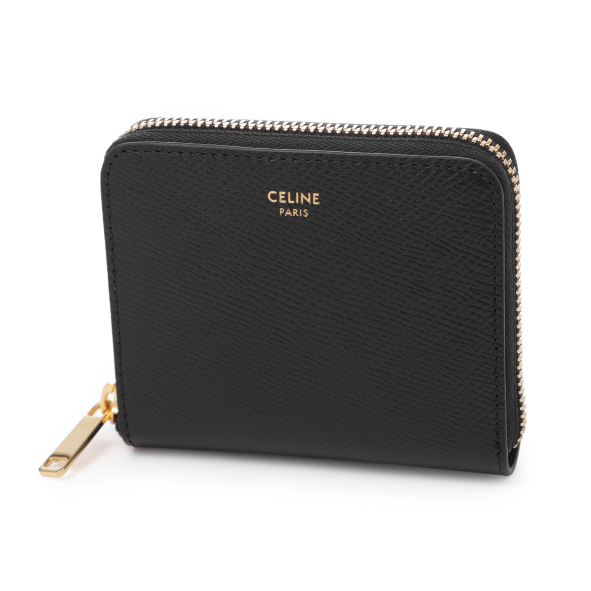 CELINE セリーヌ 2つ折り財布 小銭入れ付き/コンパクトウォレット 