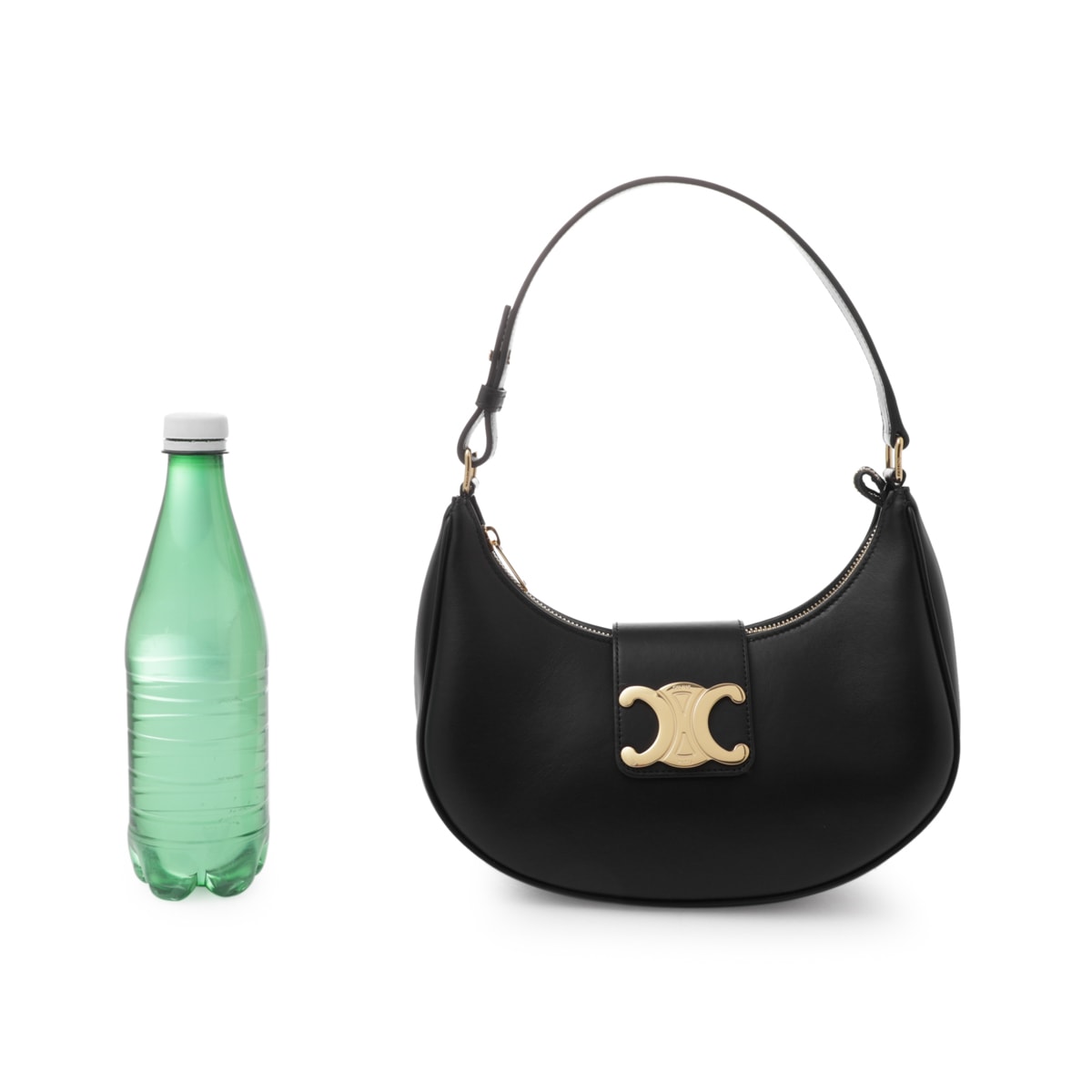 【CELINE】必須アイテム♡lady's AVA ロゴ バッグ black CELINE セリーヌ ハンドバッグ/MEDIUM AVA TRIOMPHE アヴァ