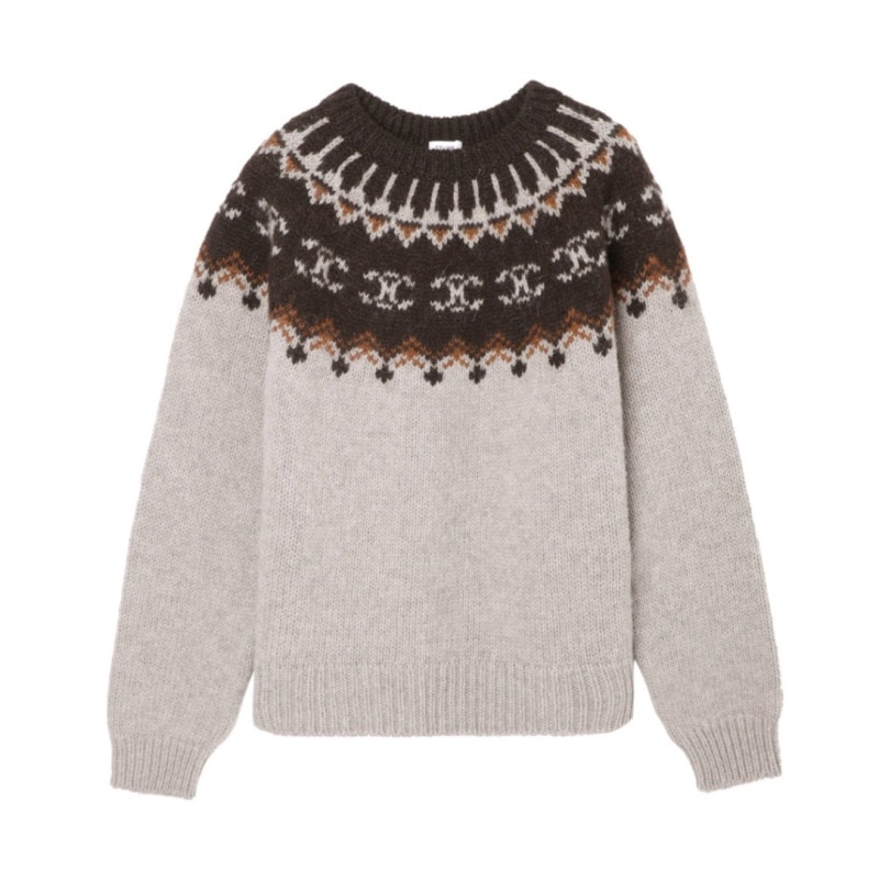 【アウトレット】【ラスト1点】CELINE セリーヌ クルーネックニット メンズ