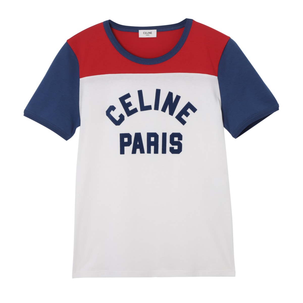 セリーヌTシャツ CELINE - コットン ジャージー ルーズ リンガーTシャツ | 4.444glad