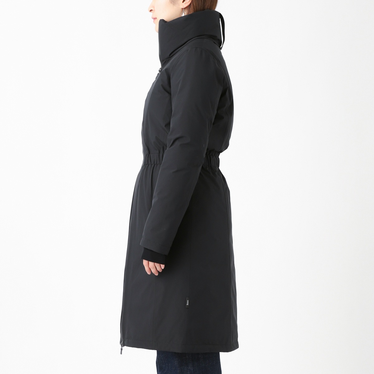 美品❗️HERNO Laminar GORE-TEX ショートコート　七部丈　黒 HERNO Laminar ヘルノ ラミナー GORE-TEX PACLITE ゴアテックス フード