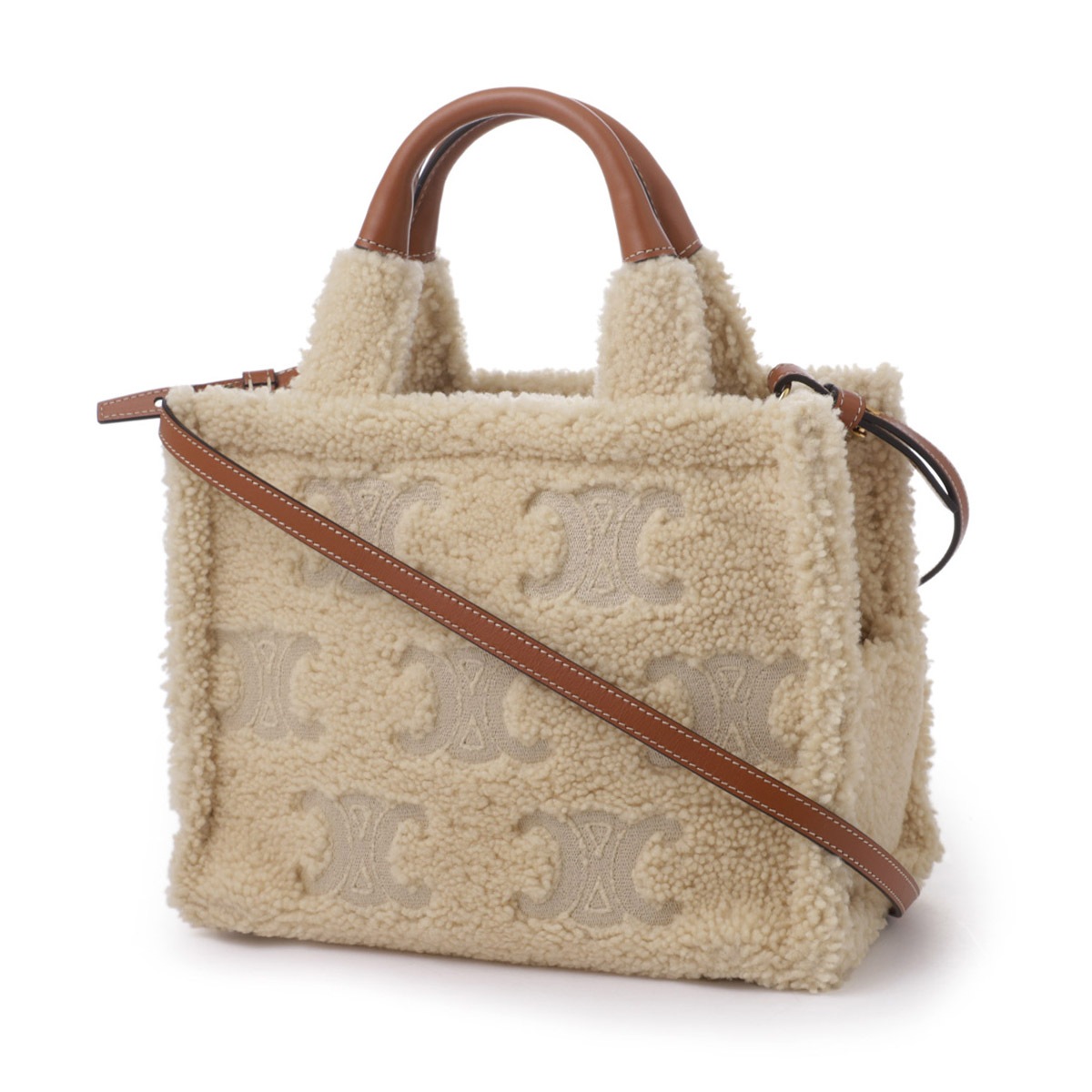 【極美品】CÉLINE 3way バッグ CELINE セリーヌ トートバッグ 3WAY/ショルダーバッグ/SMALL CABAS