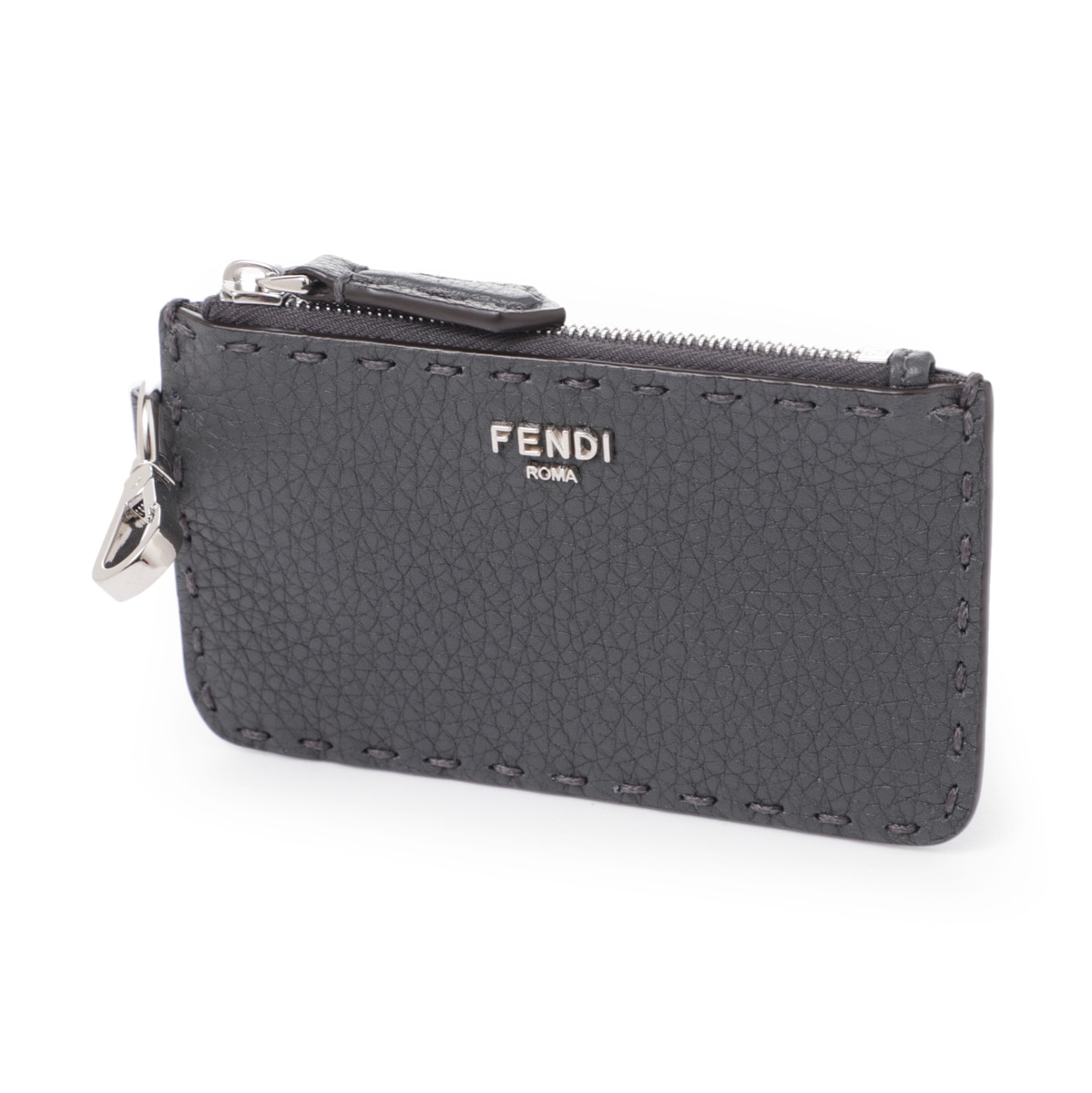 FENDI フェンディ ビジネスカードケース セレリア カードケース カーフレザー ブラック | Fendi