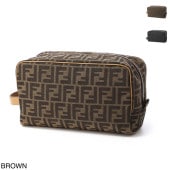 FENDI フェンディ クラッチバッグ/セカンドバッグ/FF TOILETRY