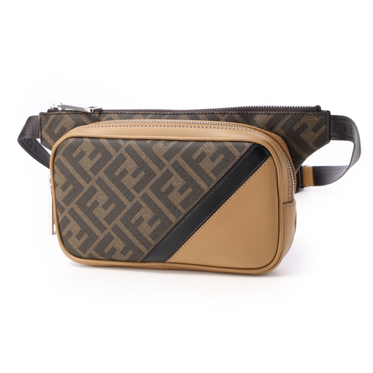 FENDI フェンディ ベルトバッグ/クロスボディバッグ/FENDI DIAGONAL BELT BAG メンズ