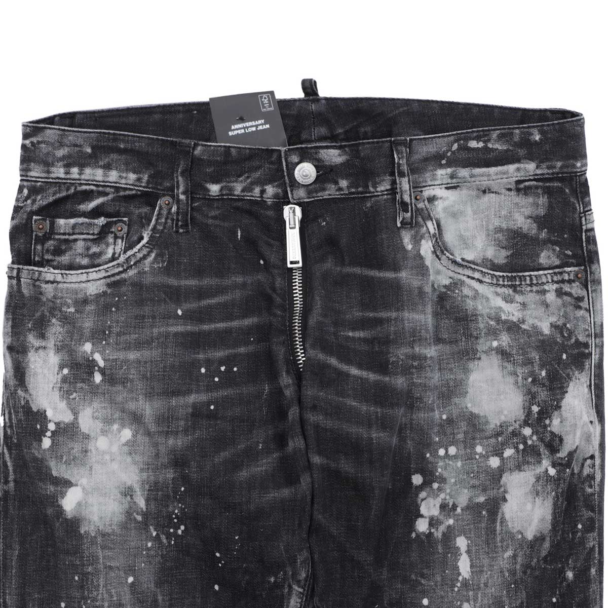 DSQUARED2 ディースクエアード ジップフライジーンズ/ANNIVERSARY SUPER LOW JEANS メンズ