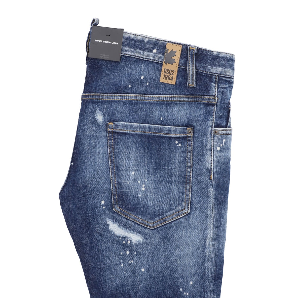 ディースクエアード・デニムパンツ・ジーンズ・23AW・SUPER TWINKY アウトレット】DSQUARED2 ディースクエアード ボタンフライ