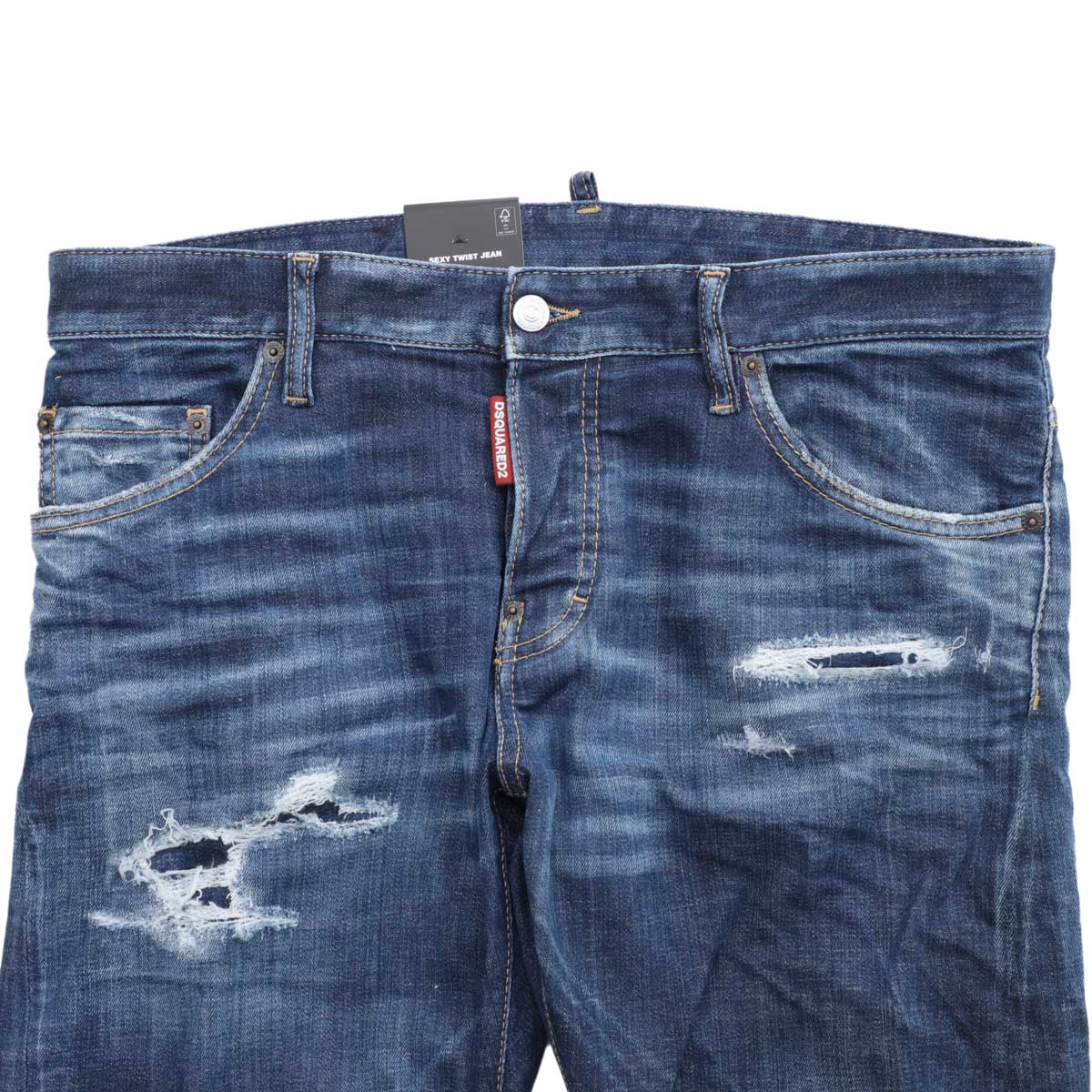 【アウトレット】DSQUARED2 ディースクエアード ボタンフライジーンズ/SEXY TWIST JEAN メンズ
