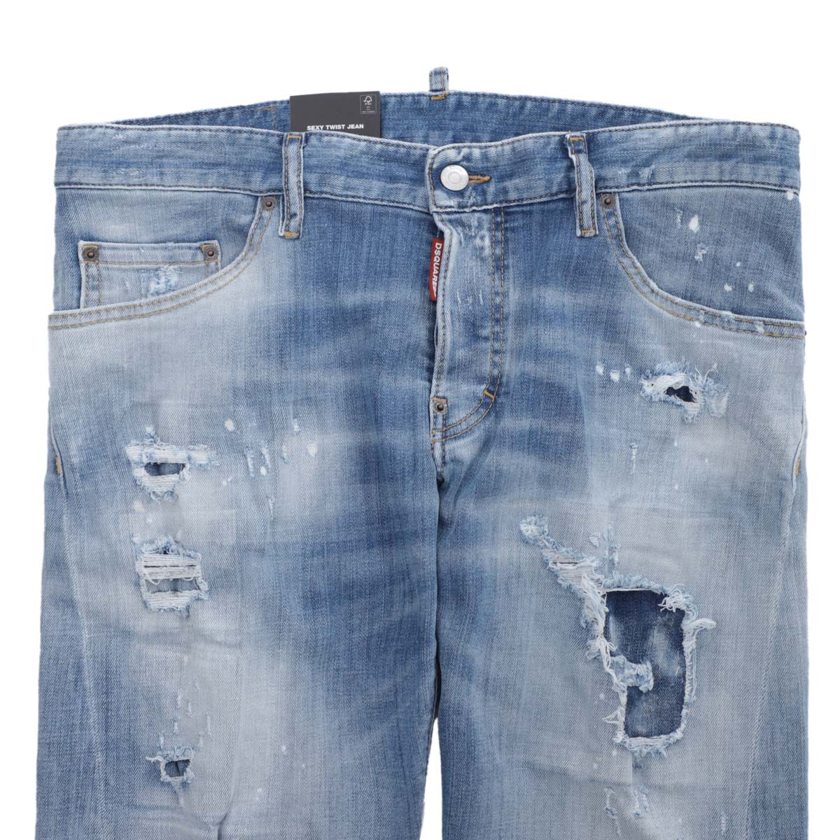 【アウトレット】DSQUARED2 ディースクエアード ボタンフライジーンズ/SEXY TWIST JEAN メンズ