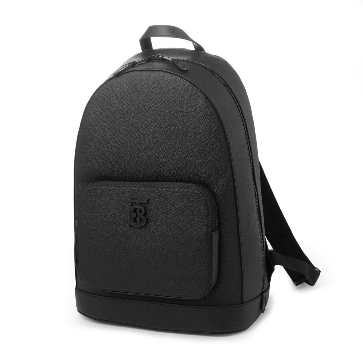 【極美品】バーバリー ロッコ バックパック リュックサック レザー 黒 メンズ BURBERRY バーバリー バッグ メンズ バックパック（リュック