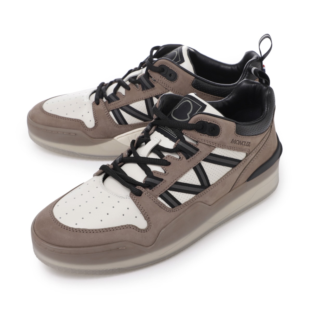 MONCLERモンクレールPivot Mid Logo Sneakersスニーカー MONCLER モンクレール Pivot Mid Hight Top Sneakers ピボット