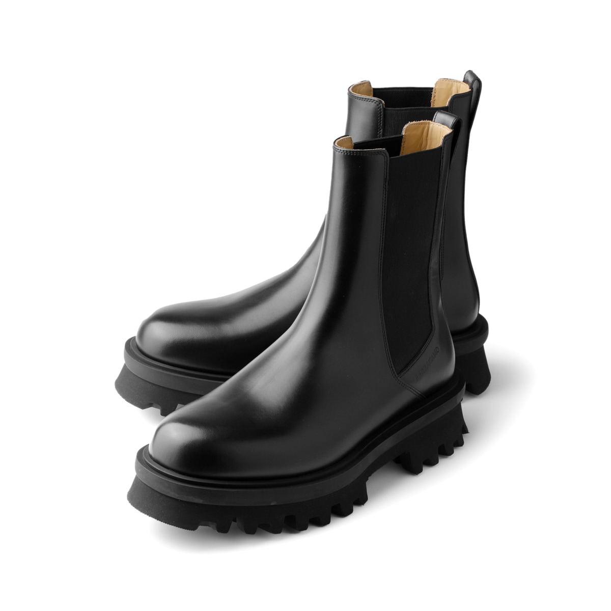 FERRAGAMO (Salvatore Ferragamo) チェルシーブーツ mb-21740 FERRAGAMO フェラガモ チェルシーブーツ/FLASH【大きいサイズ