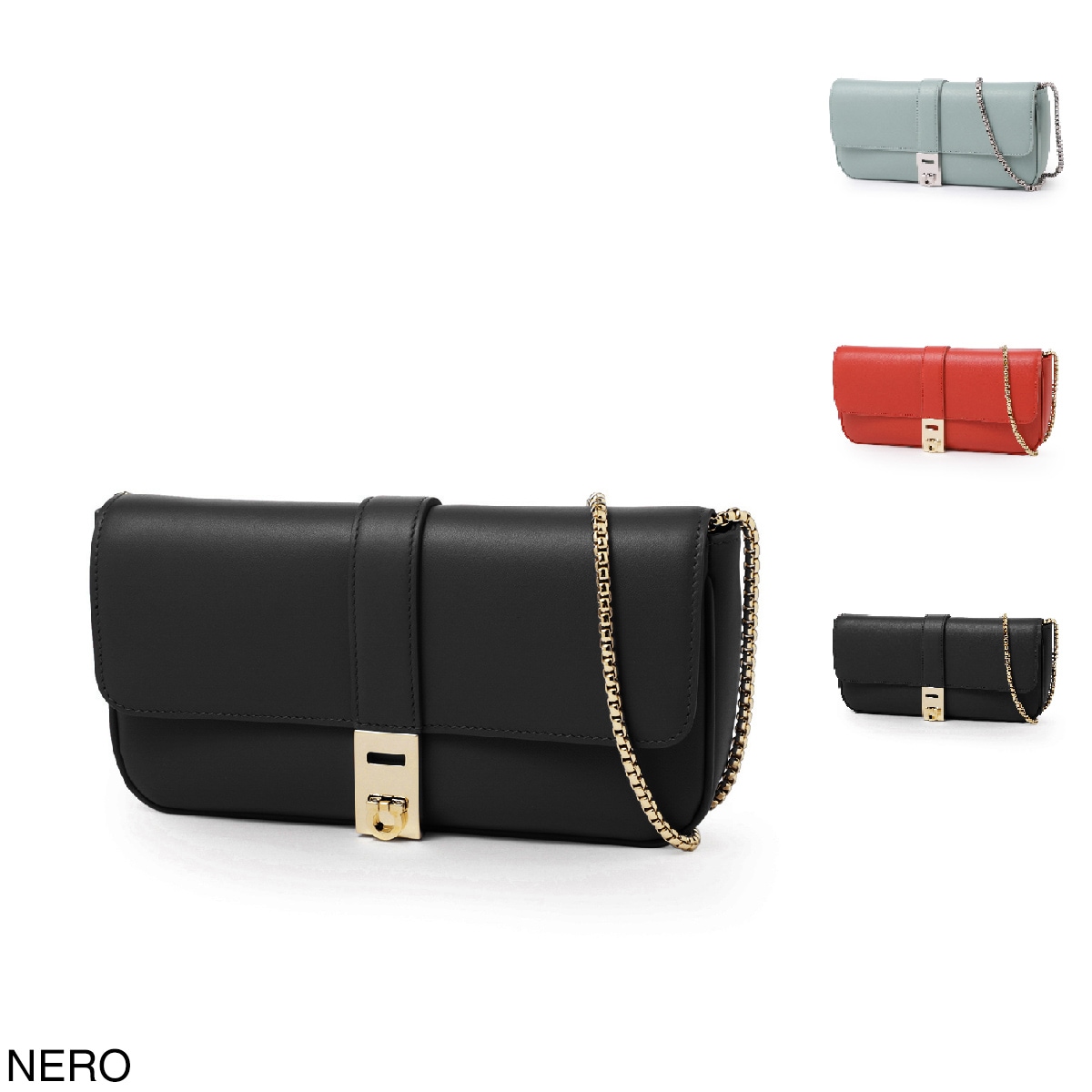 FERRAGAMO フェラガモ ミニバッグ/チェーンウォレット/ARCH MINI BAG