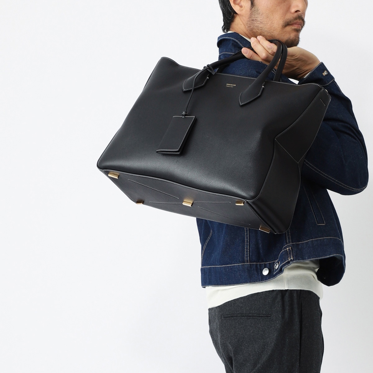 FERRAGAMO ブリーフケース mb-241607 FERRAGAMO フェラガモ ブリーフケース メンズ | メンズ