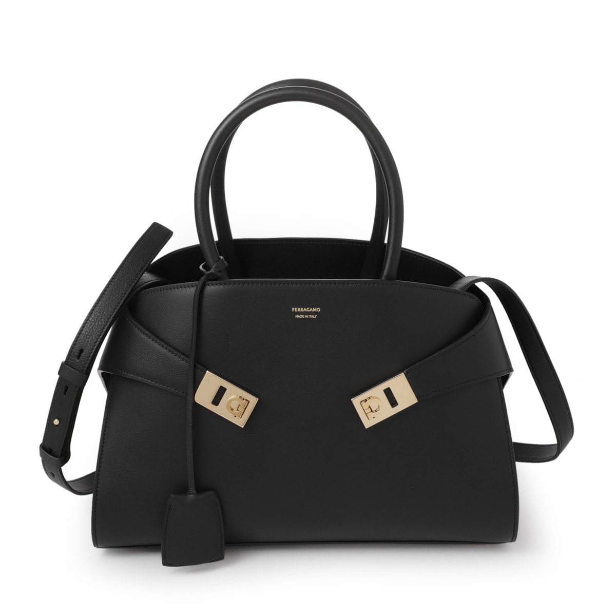 FERRAGAMO フェラガモ ハンドバッグ 2WAY/ショルダーバッグ/HUG SMALL レディース