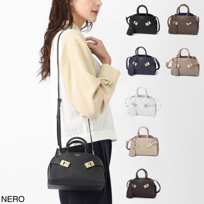 FERRAGAMO フェラガモ ラウンドファスナー 長財布 小銭入れ付き