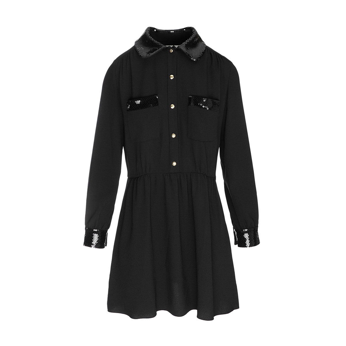 【タイムセール TOPS】CELINE セリーヌ ミニワンピース/MINI ROBE PENSIONNAIRE レディース