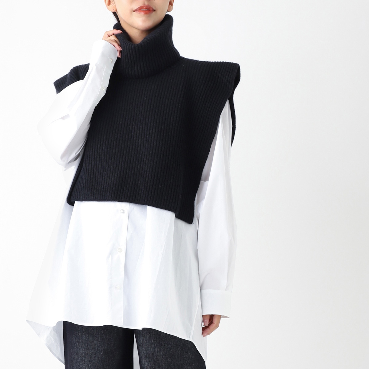 【アウトレット】THE ROW ザ ロウ タバード/ニットカラー/EPPIE COLLAR レディース