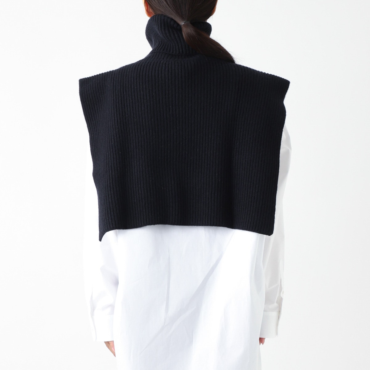 ザ ロウ THE ROW タバード EPPIE COLLAR ニットカラー ブルー レディース 7738-f377-ryb