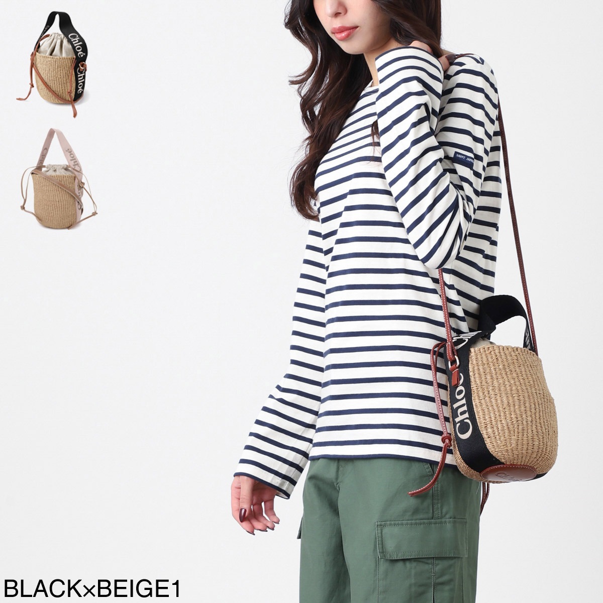 Chloe クロエ ショルダーバッグ 2WAY/バスケットバッグ/WOODY SMALL