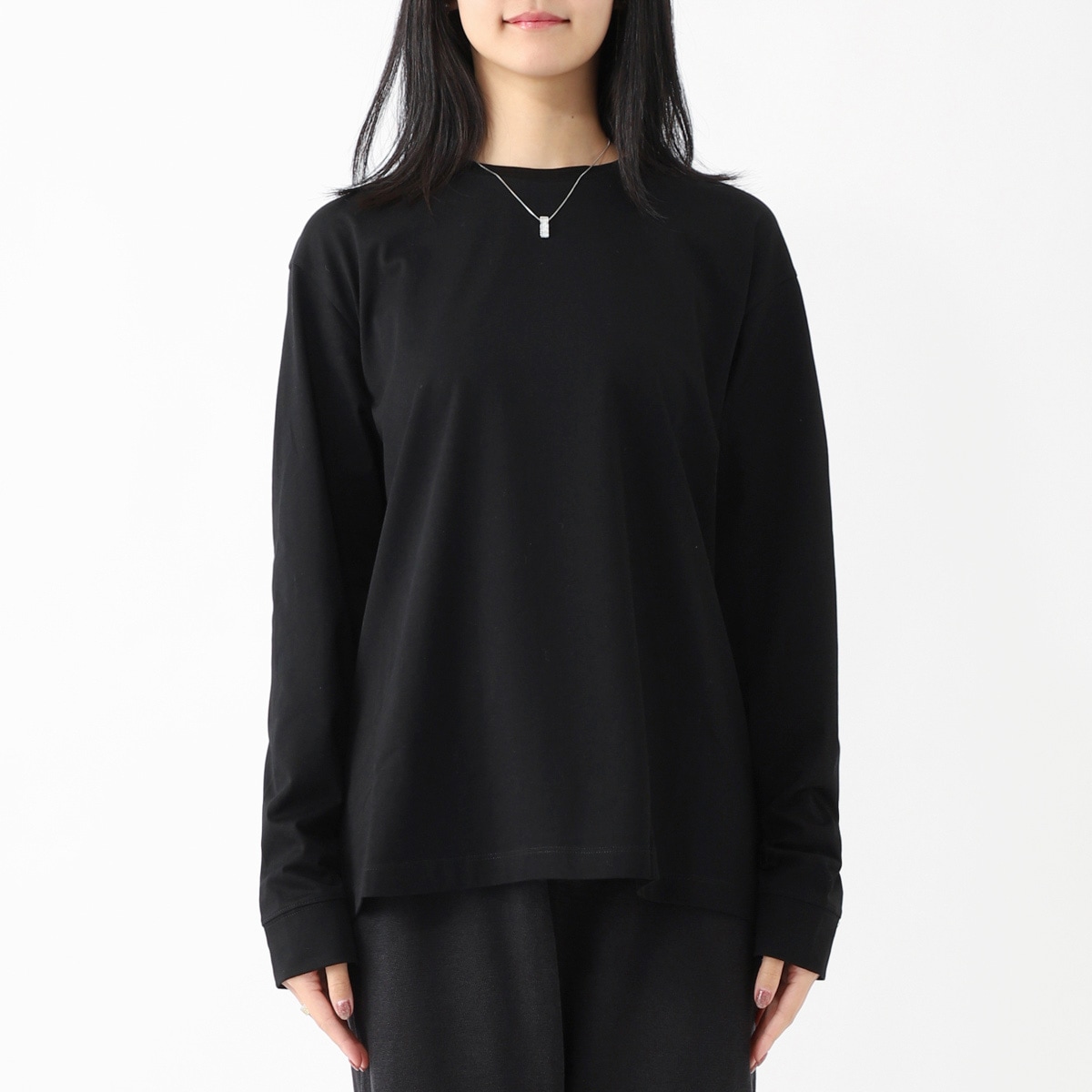 THE ROW ザ ロウ クルーネック 長袖Ｔシャツ/CILES R TOP レディース