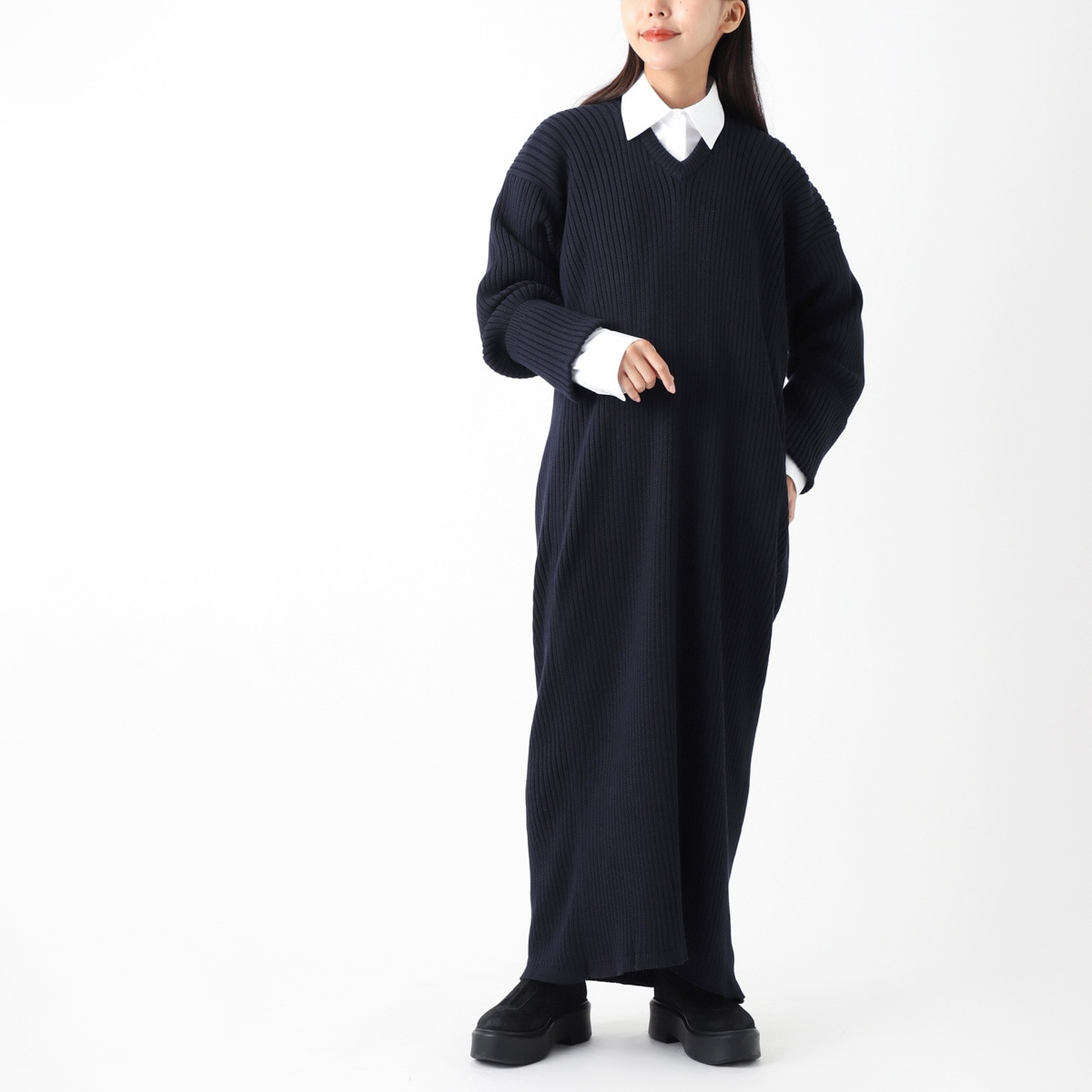 ザロウ THEROW Robi ワンピース 新品未使用 黒 アウトレット】【ラスト1点】THE ROW ザ ロウ マキシ丈 ワンピース