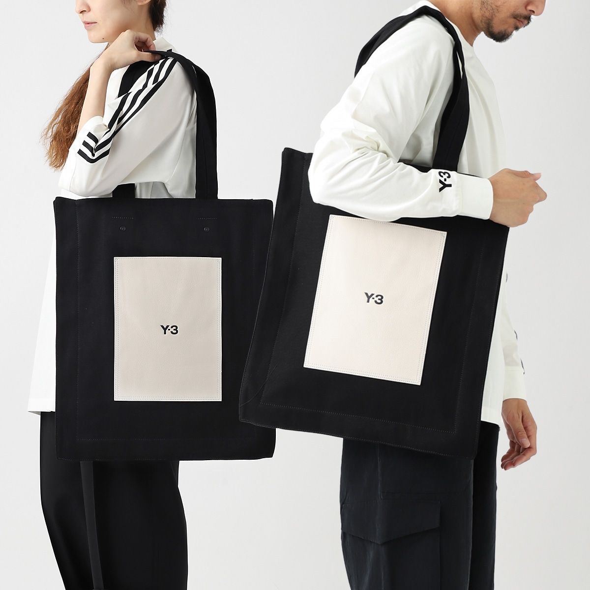 Y-3 レザートートバッグ 楽天市場】ワイスリー Y-3 トートバッグ メンズ レディース