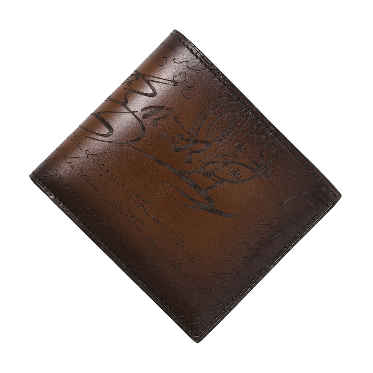 BERLUTI 二つ折り財布 ブラウン アウトレット】BERLUTI ベルルッティ 2つ折り財布/MAKORE NEO VENEZIA