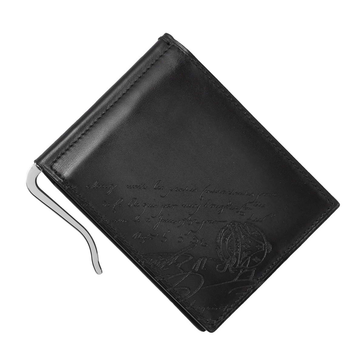 BERLUTI ベルルッティ マネークリップ/FIGURE SCRITTO LEATHER