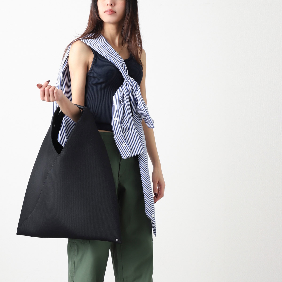 トートバッグ MM6 Maison Margiela S54WD0039 P6444 CLASSIC JAPANESE HANDBAG S52KA0504-M35148-900-