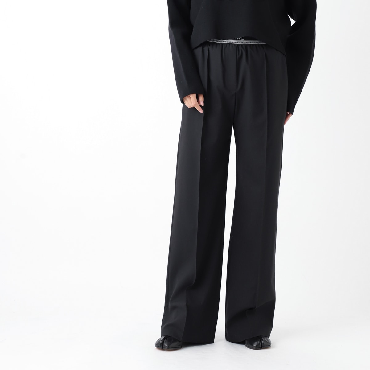 LOEWE ロエベ 24SS トラウザーズ (ウール) アウトレット】【ラスト1点】LOEWE ロエベ ウールパンツ