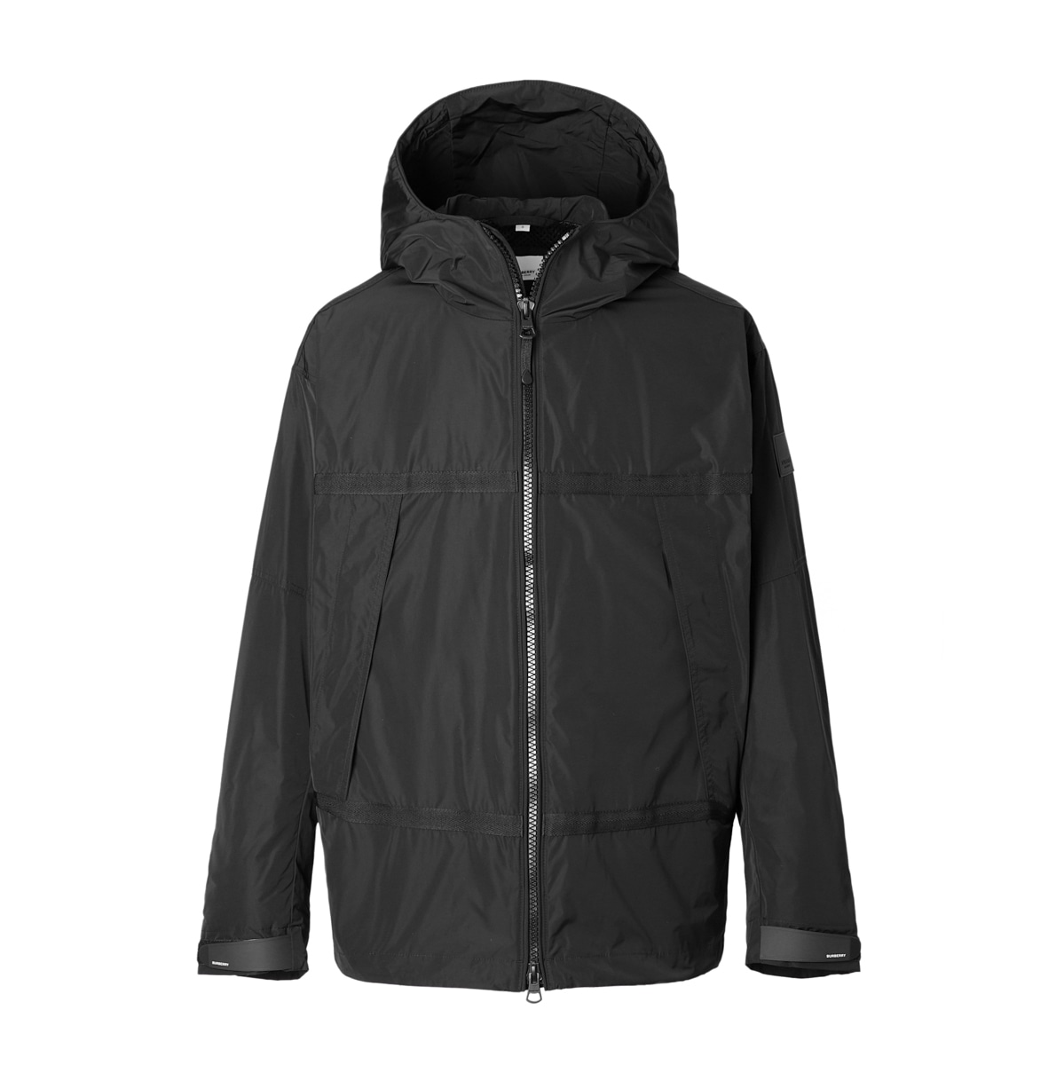 【アウトレット】【ラスト1点】BURBERRY バーバリー フード付きブルゾン/LOGO APPLIQUE LIGHTWEIGHT HOODED JACKET メンズ